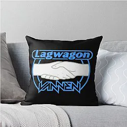 New College Lagwagon Best Seller Punk Rock Throw Pillow