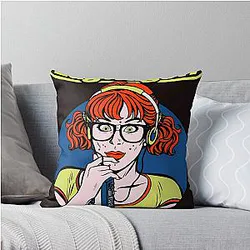 Lagwagon Band Throw Pillow