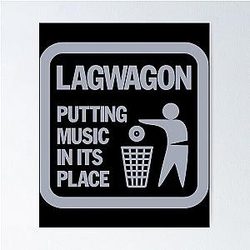Lagwagon Punk Rock Band Poster