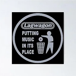Lagwagon Best Seller Punk Rock Poster