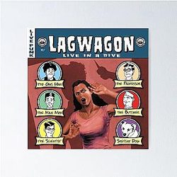 New College Lagwagon Best of Punk Rock Poster