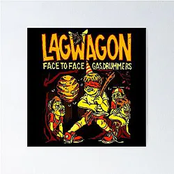 New College Lagwagon Best of Punk Rock Poster