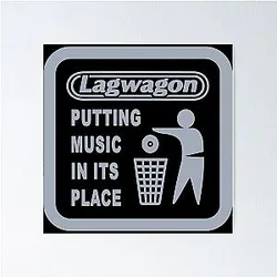 New College Lagwagon Best Punk Rock Poster
