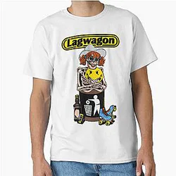 Lagwagon - Trash Girl Skate Punk T-Shirt Retro Underground Art Classic T-Shir