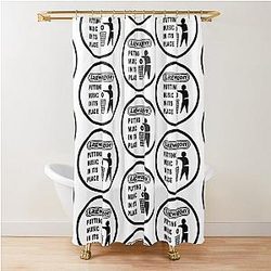 New College Lagwagon Best Seller Punk Rock Shower Curtain