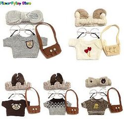 Lalafanfan Duck Toy Clothes Set For 30cm Duck