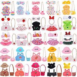 Lalafanfan Cartoon Plush 3Pcs Duck Clothes