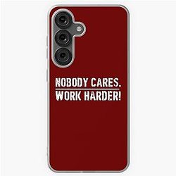 Lamar Jackson Nobody Cares Work Harder Galaxy Case
