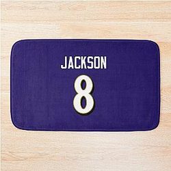 Lamar Jackson Ravens Bath Mat