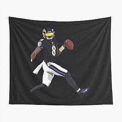 Lamar Jackson Tapestry