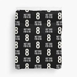 Limited Edition Not Bad For A RB Shirt, Lamar Jackson 8, Baltimore Ravens Jersey Style Shirt, Phone Case, Mug, Wall Tapestry & Mask - Perfect Gift Duvet Cover