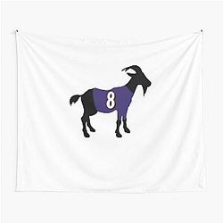 Lamar Jackson GOAT Tapestry