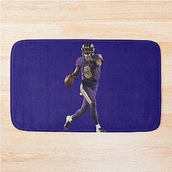 Lamar Jackson Ravens Bath Mat
