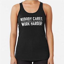 Lamar Jackson Work Harder Racerback Tank Top