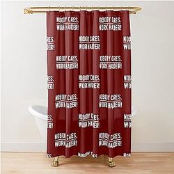 Lamar Jackson Work Harder Shower Curtain