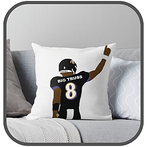 Lamar Jackson Pillows Cover