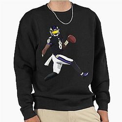 Lamar Jackson Pullover Sweatshirt