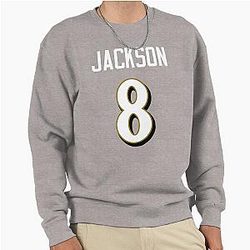 Lamar Jackson Ravens Pullover Sweatshirt