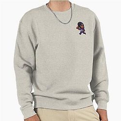 Lamar Jackson Ravens NFL Chibi Sticker Pullover Sweatshirt