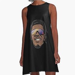 Lamar Jackson Baltimore Ravens Limited Edition Perfect Gift A-Line Dress