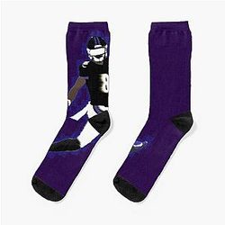 Lamar Jackson Ravens Socks