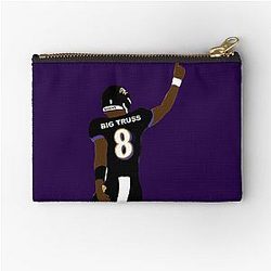 Lamar Jackson Big Truss iPhone Case Zipper Pouch