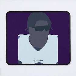 Lamar Jackson Drawing Mouse Pad