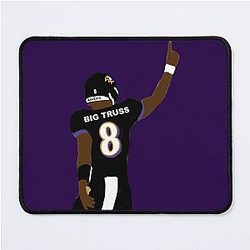 Lamar Jackson Big Truss iPhone Case Mouse Pad