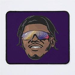 Lamar Jackson Baltimore Ravens Mouse Pad