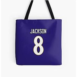 Lamar Jackson Ravens Tote Bag