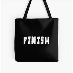 Finish Lamar Jackson Limited Edition Perfect Gift All Over Print Tote Bag
