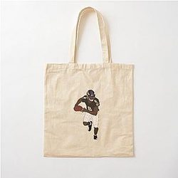Lamar Jackson Cotton Tote Bag