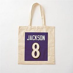 Lamar Jackson Lamar Jackson Cotton Tote Bag