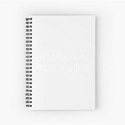 Lamar Jackson Nobody Cares Work Harder Limited Edition Perfect Gift Spiral Notebook