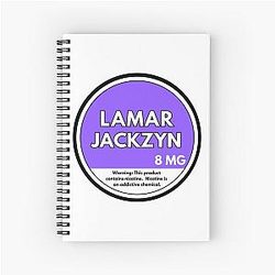 Lamar Jackson Baltimore Ravens Notebook