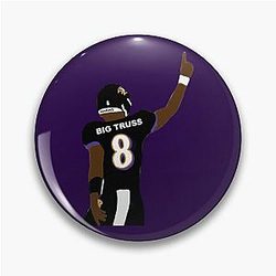 Lamar Jackson Big Truss iPhone Case Pin