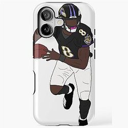 Lamar Jackson iPhone Case