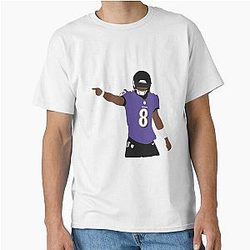Baltimore Ravens Lamar Jackson Classic T-Shirt