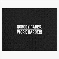 Lamar Jackson Nobody Cares Work Harder Jigsaw