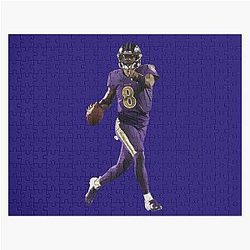 Lamar Jackson Ravens Throw Puzzle