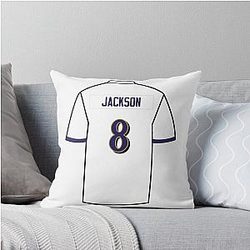 Lamar Jackson Jersey Pillow