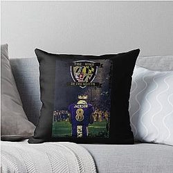Lamar Jackson Classic Throw Pillow