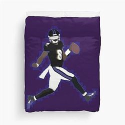 Lamar Jackson Ravens iPhone Case Duvet Cover