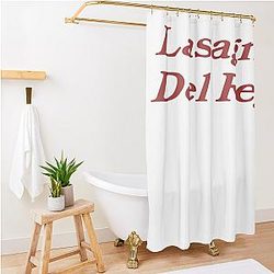 Lasagna Del Rey Shower Curtain Premium Merch Store
