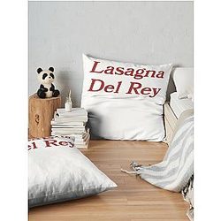 Lasagna Del Rey Throw Pillow Premium Merch Store