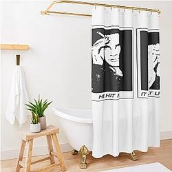 Lana Del Rey Ultraviolence 샤워 커튼 프리미엄 Merch Store