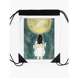 Lana Del Rey 사랑 Drawstring 가방 프리미엄 Merch Store