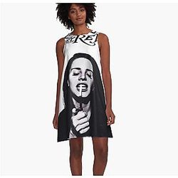 Bw Lana Smoke A-Line Dress 프리미엄 머치 스토어