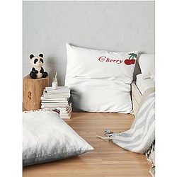 Lana Del Rey Cherry Throw Pillow Premium Merch Store