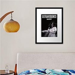 Lana Ray Ultraviolence 울트라 프레임 인쇄 프리미엄 Merch Store